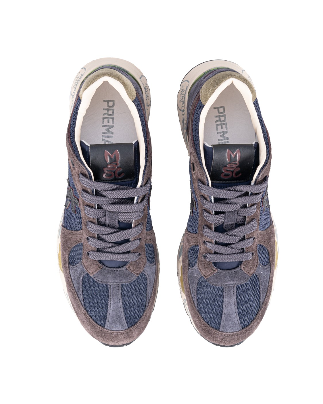 shop PREMIATA  Scarpa: Premiata sneakers "Mase 6889".
Logo all'esterno.
Scritta PREMIATA all'interno.
Nome del modello sull'etichetta.
Composizione: Suola: 30% gomma 65% eva 5% tpu tomaia: 30% pelle di vitello 55% ny 15%pu fodera: 86% pelle di capra 14% pu.
Made in Vietnam.. MASE 6889-B number 8634387